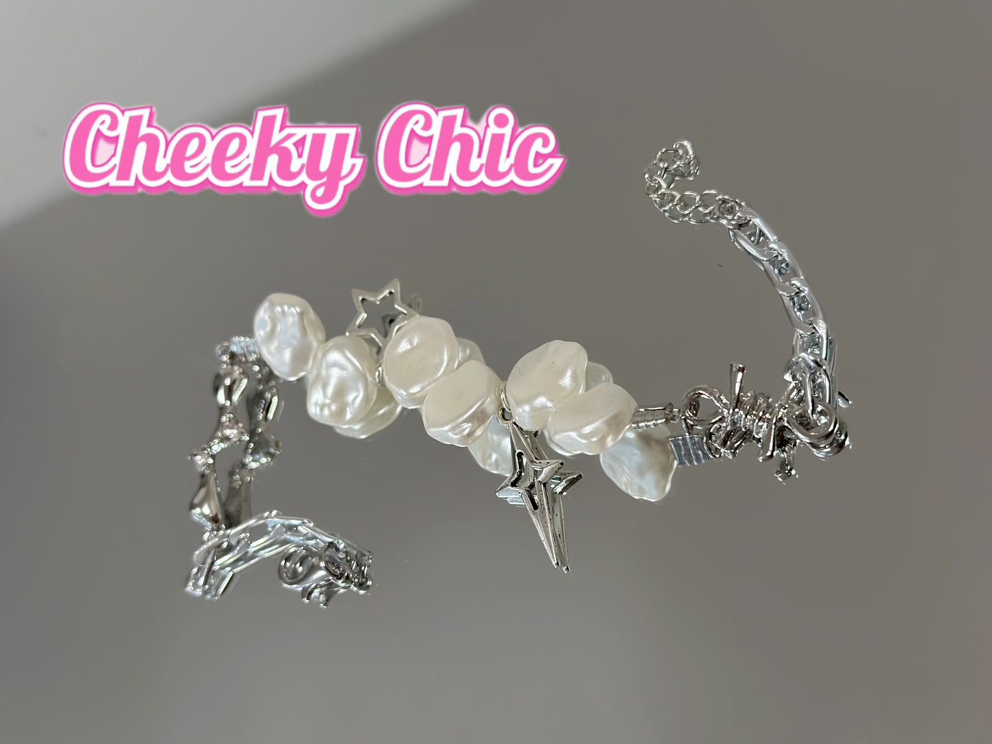 Pearls Flash Star Bracelet