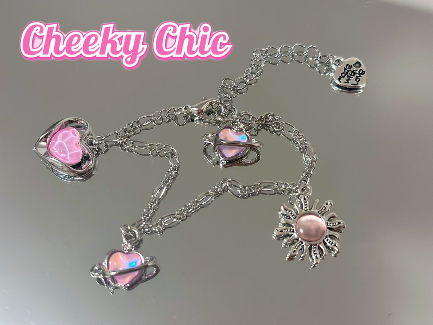 Pink Philosopher's Stone Bracelet💖