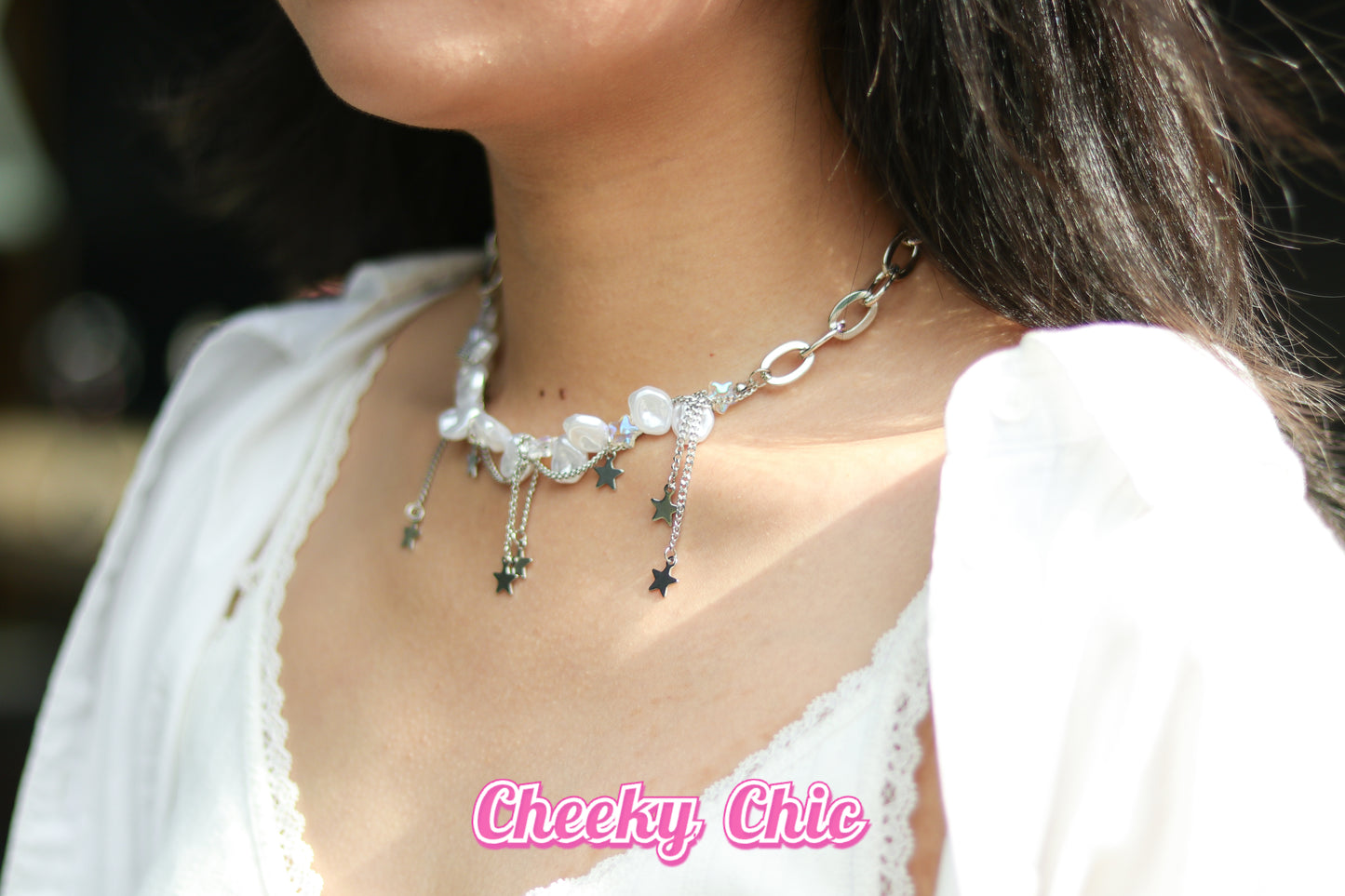 Summer Y2K pearls Necklace π