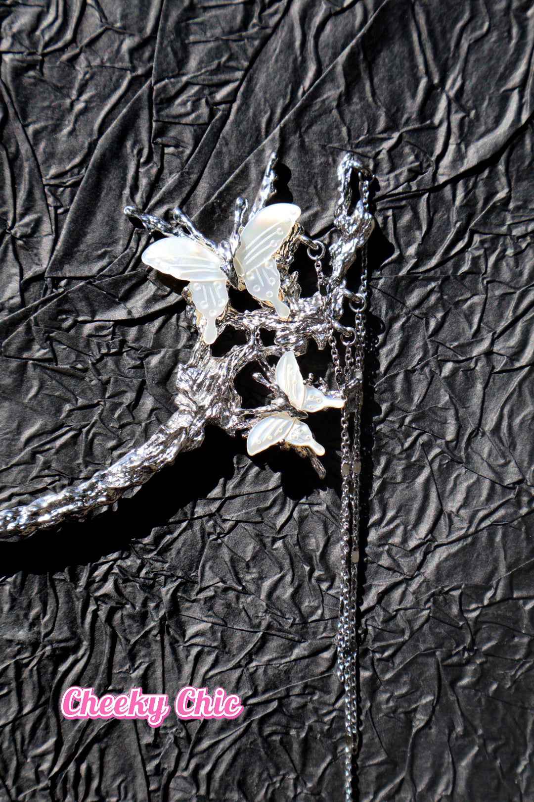 Premium s925 Dreamy Fairy Butterfly Hair Clip π¦β¨