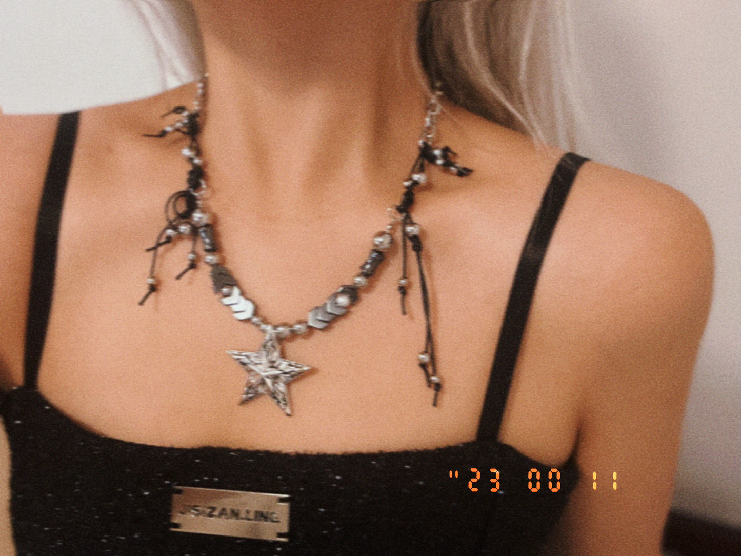 Gothic Black Star Necklace ❤️🔥