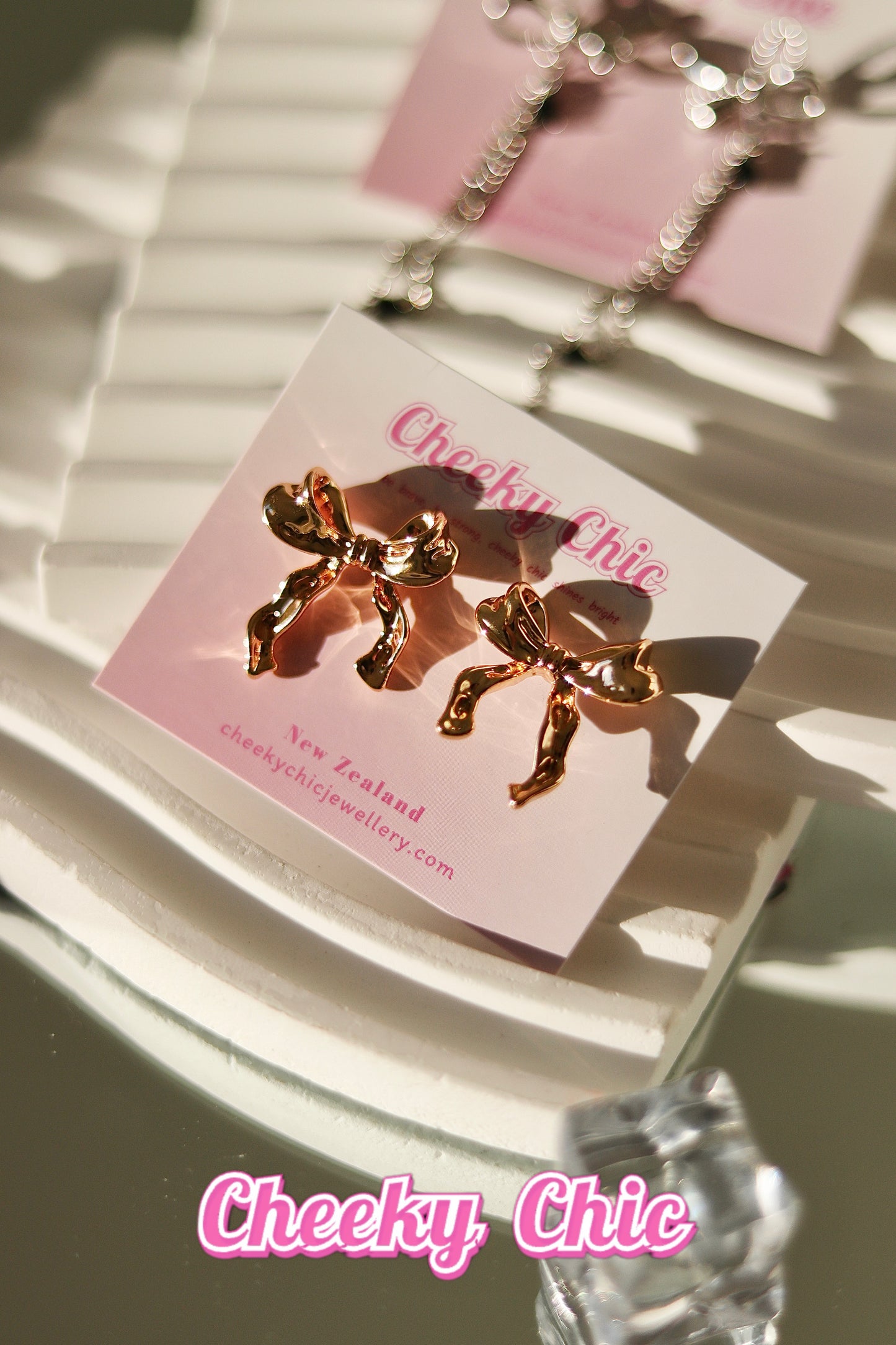 S925 Hypoallergenic 18K Gold-Plated Butterfly Earrings