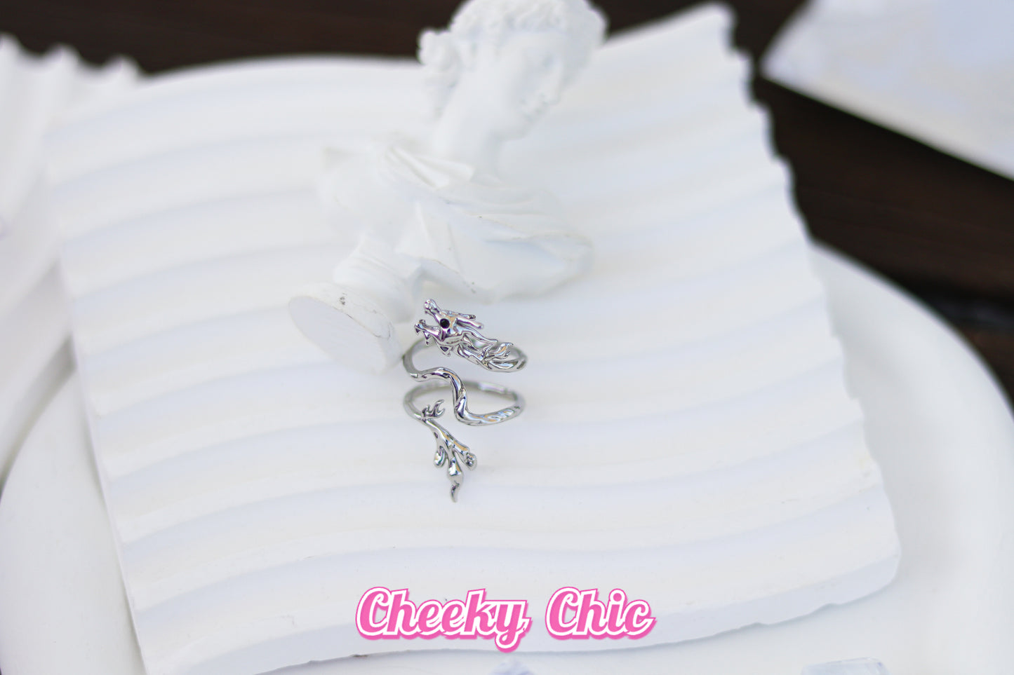 s925 Adjustable Dragon Ring