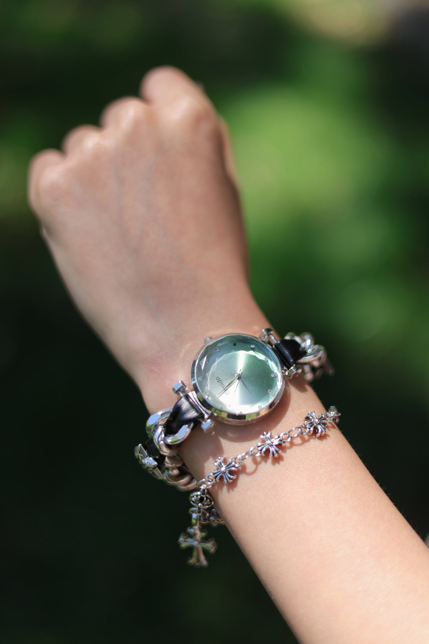 Moss Chain Watch Bracelet ✧