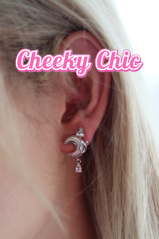 Sailor Moon's Dream Sterling Silver Earrings 🌙✨