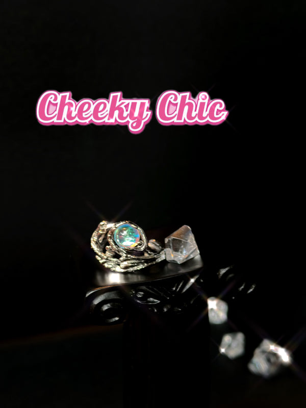 Cheeky Ringer Instrumen Miracle Gemstone Chunky Ring 💎 – cheekychic