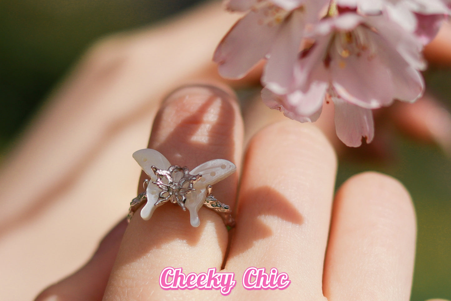 s925 Dreamy Butterfly Ring