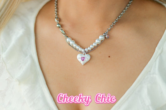 Whimsy PINKY Sweetheart Necklace