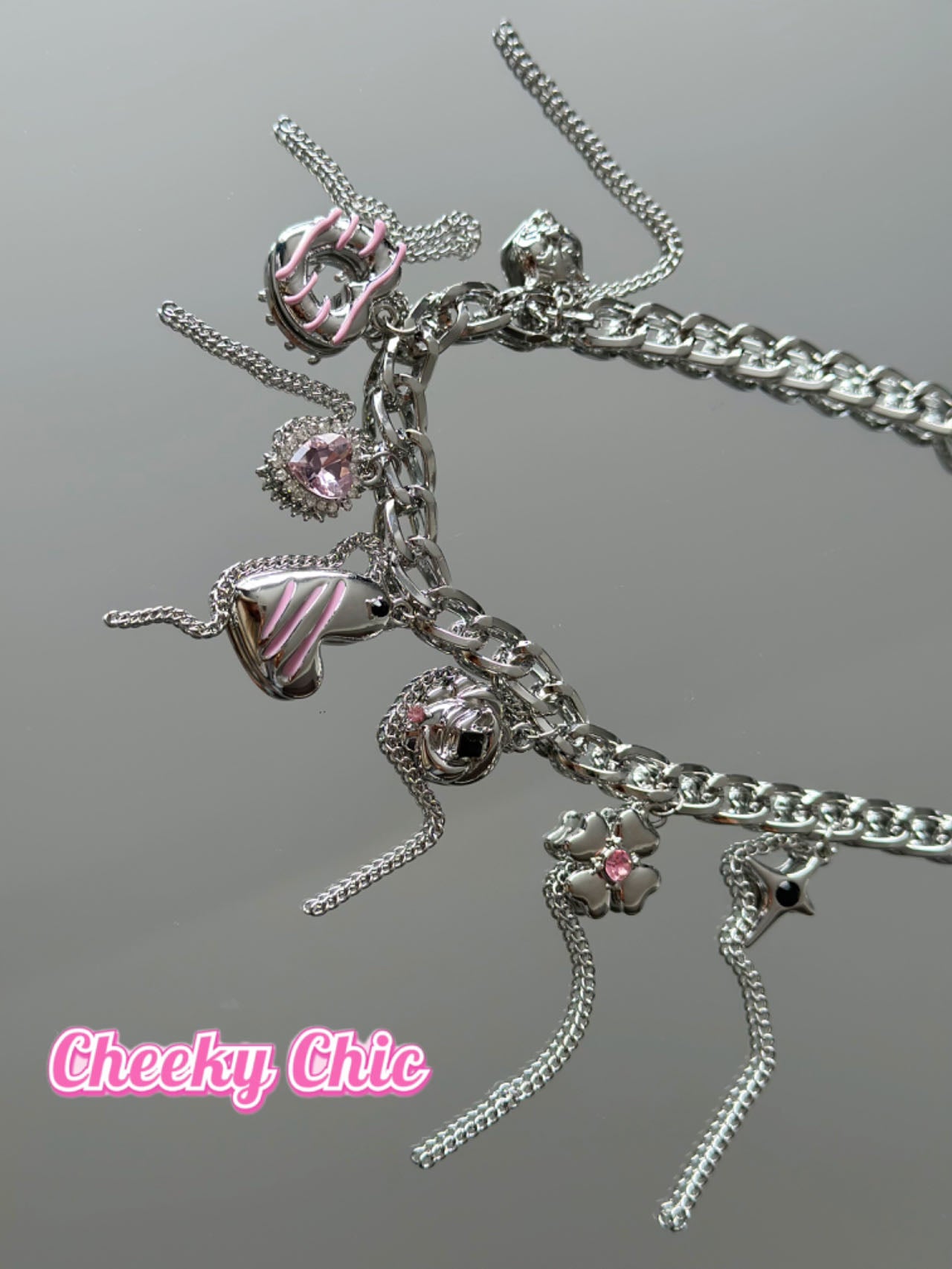 Pinky Sweetie Marshmallow Necklace