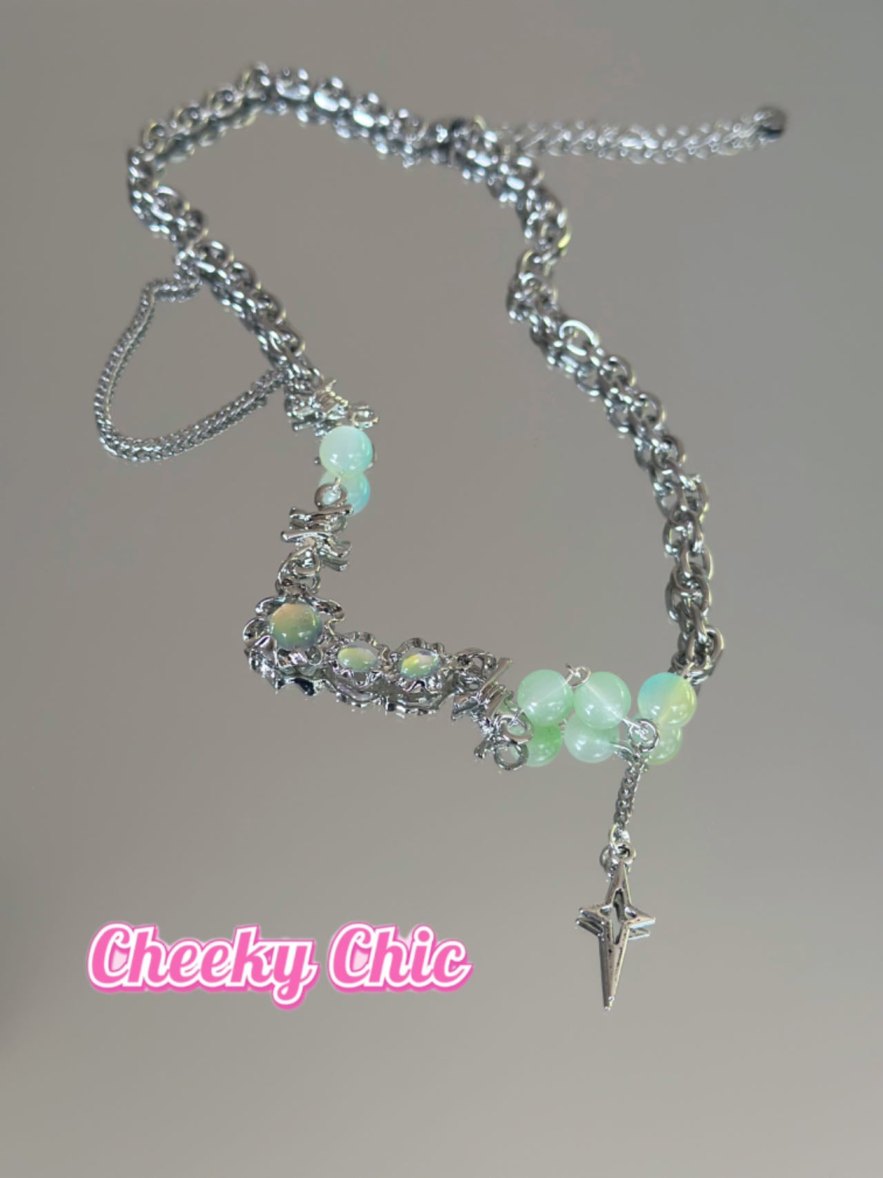 New Light Green Cheongsam Style Necklace