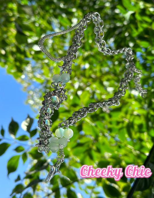 New Light Green Cheongsam Style Necklace