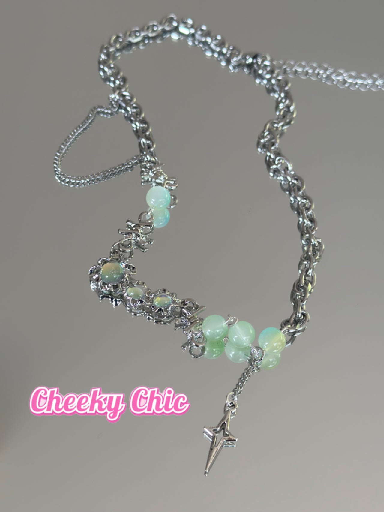 New Light Green Cheongsam Style Necklace