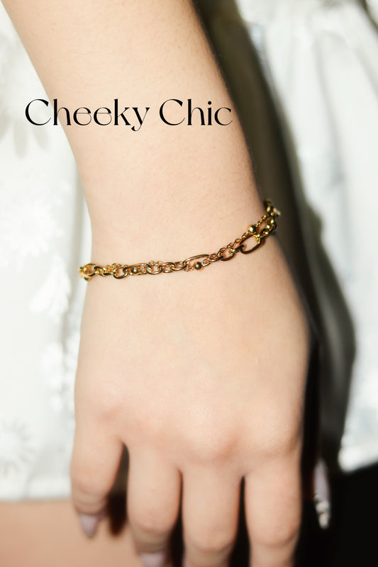 18K Gold Plated Double-layer classic bracelet ✨