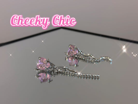 Chained Love Earrings