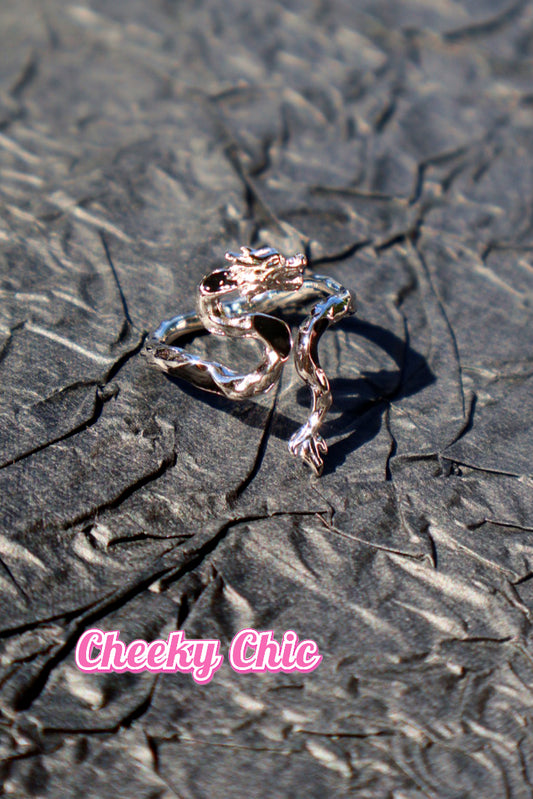 s925 Sterling Silver Dragon Ring 🐉