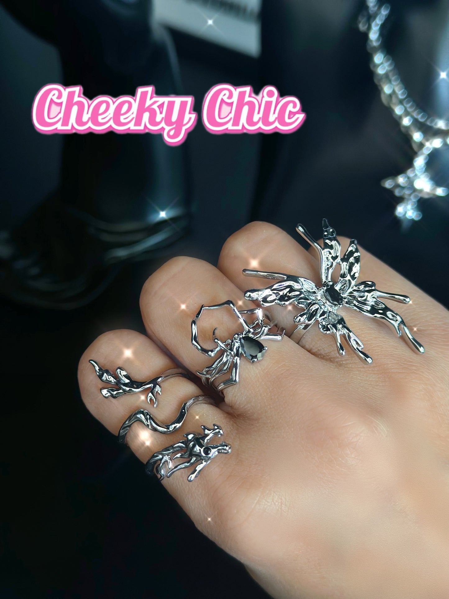 Gothic Spider Ring 🕷️