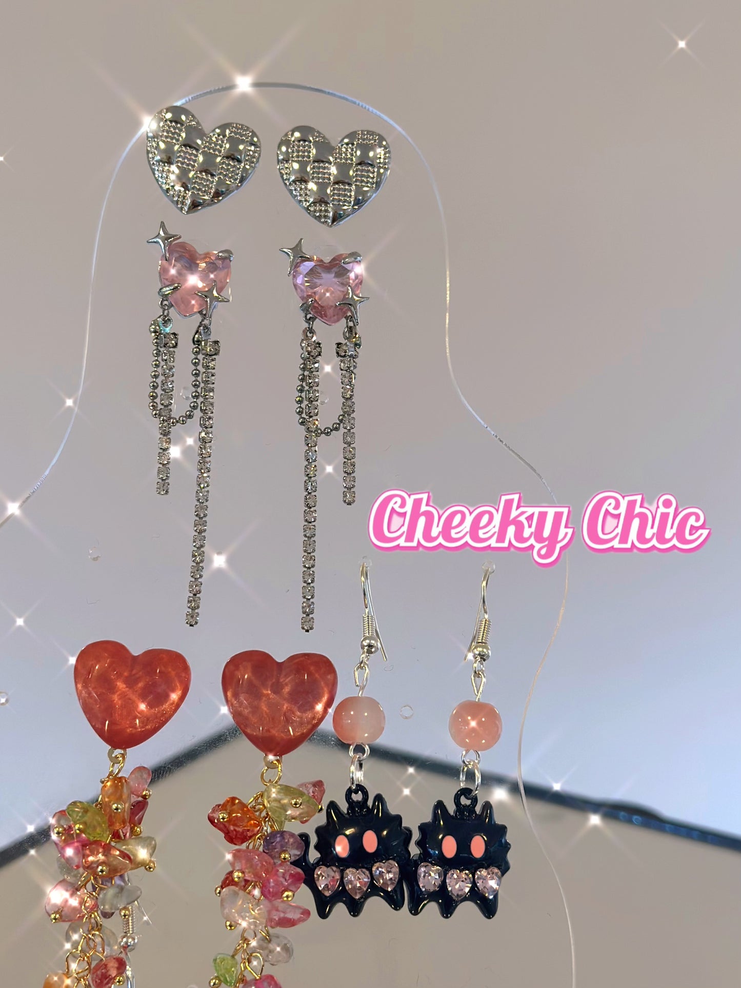 Chained Love Earrings