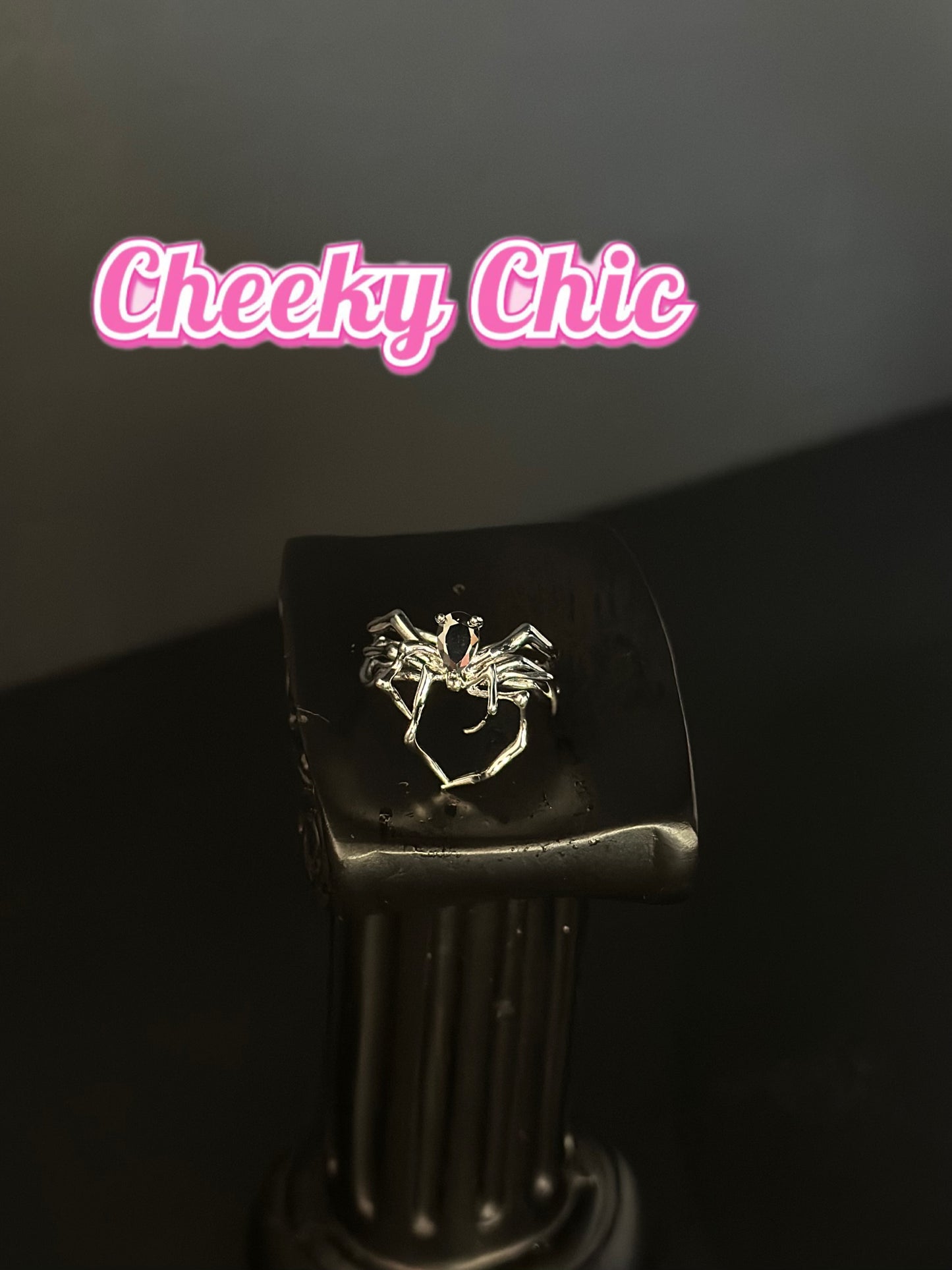 Gothic Spider Ring 🕷️