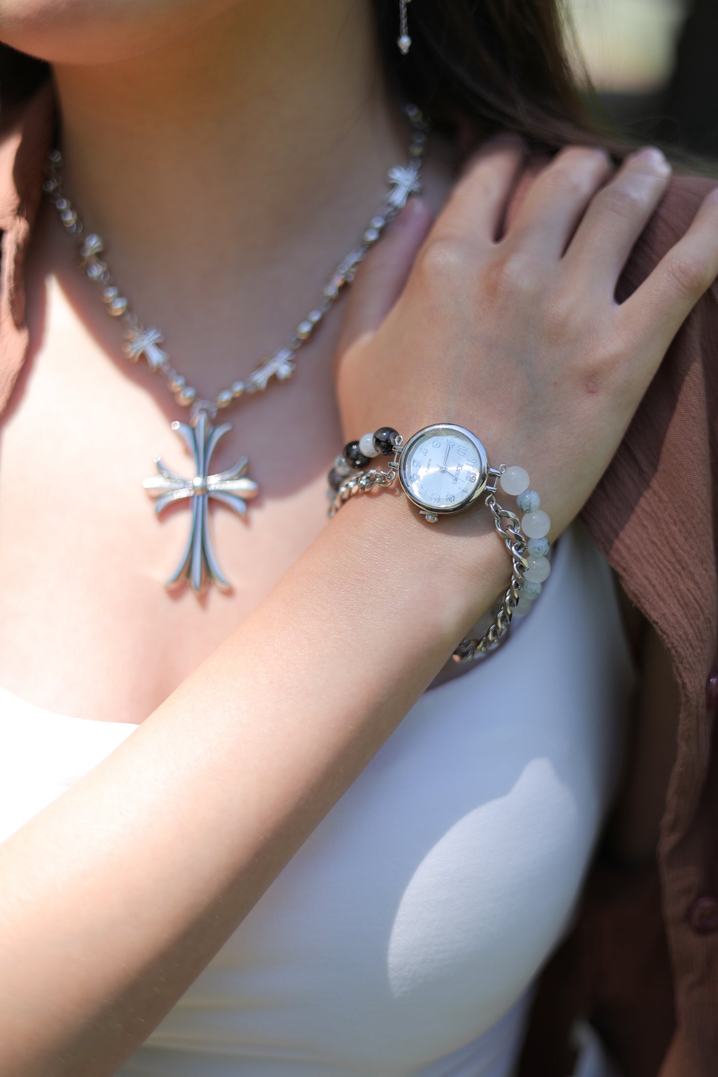 Moss Chain Watch Bracelet ✧