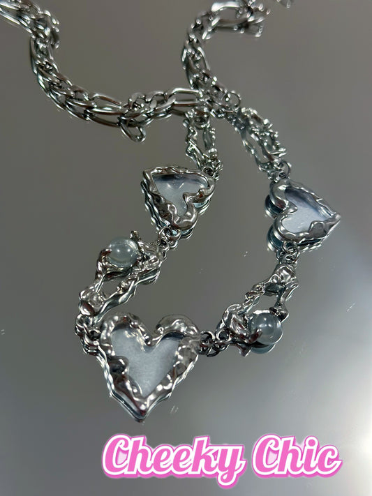 Crystal Heart Necklace