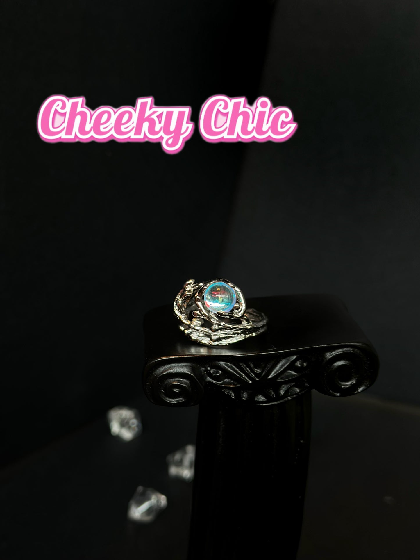 Miracle Gemstone Chunky Ring 💎