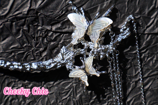 Premium s925 Dreamy Fairy Butterfly Hair Clip 🦋✨