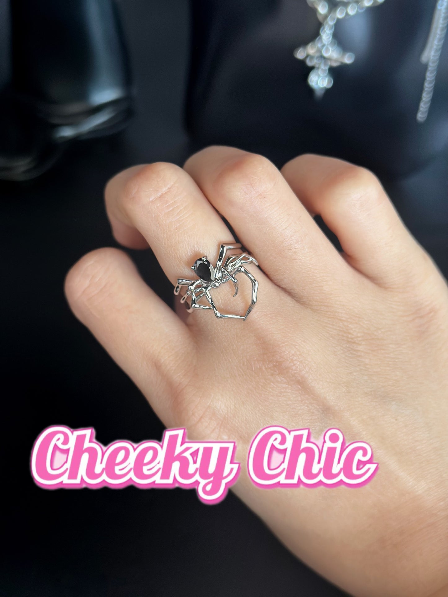 Gothic Spider Ring 🕷️