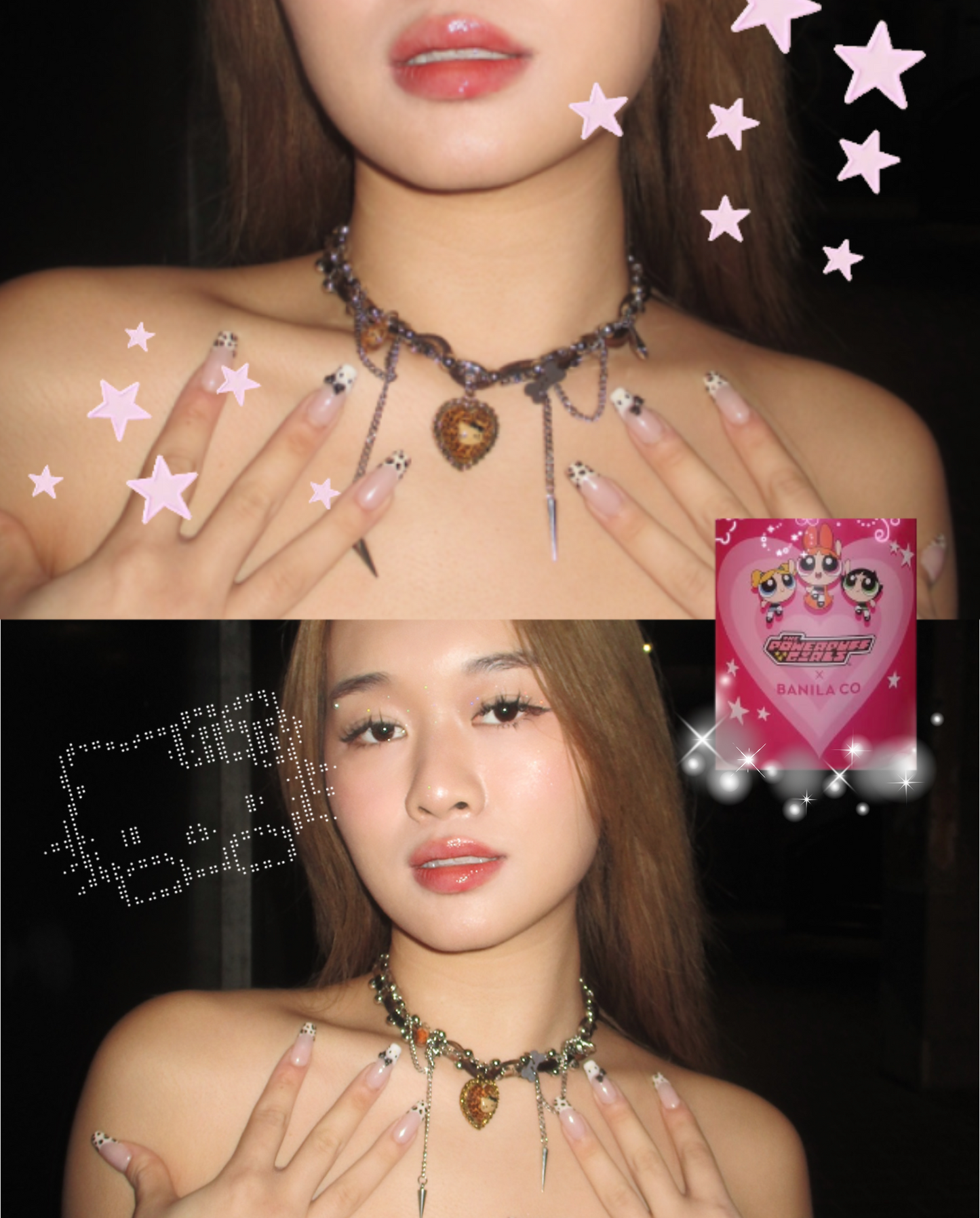 ✨ American Baddie Hello Kitty Choker Chunky Necklaces